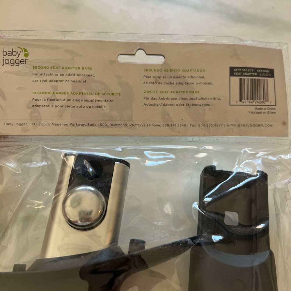 Baby Jogger City Select 2nd Seat Adapters